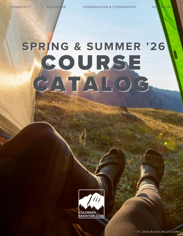 CMC Spring/Summer 2026 Course Catalog