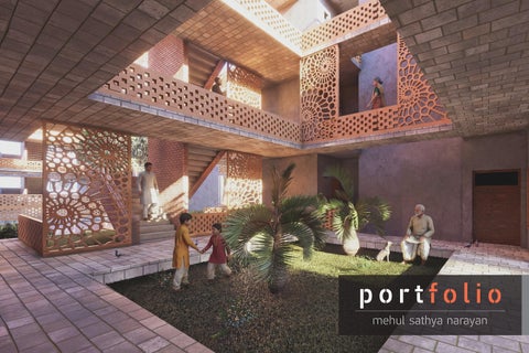 Architecture & Urban Design Portfolio (2018-2026) - Mehul Sathya Narayan