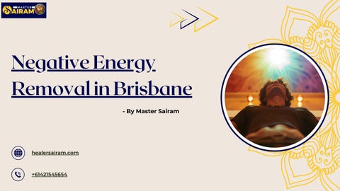 Negative Energy Removal in Brisbane