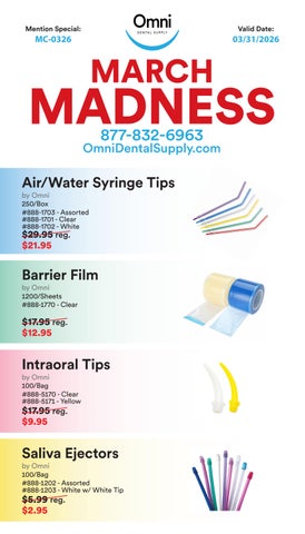 Omni Dental Supply March 2026 Monthly Magazine