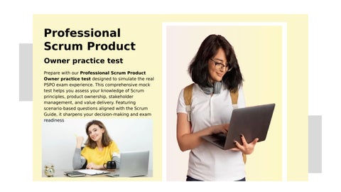 Professional Scrum Product Owner Practice Test – Master PSPO Exam Preparation