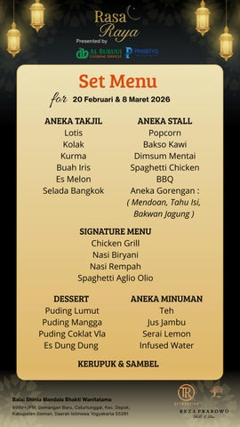 MENU RASA RAYA