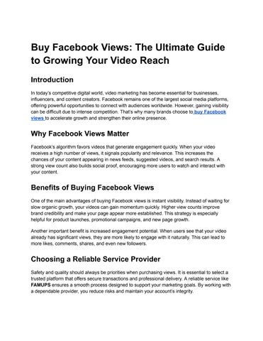 Buy Facebook Views_ The Ultimate Guide to Growing Your Video Reach