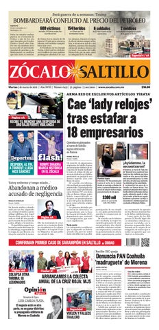 Saltillo 03 de marzo de 2026