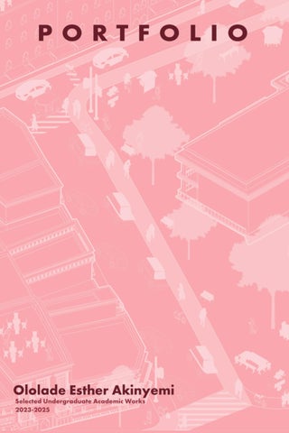 OLOLADE AKINYEMI 2026 ARCHITECTURE PORTFOLIO