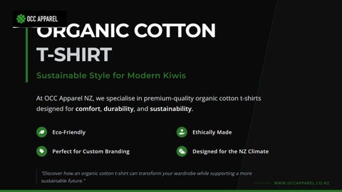 The Ultimate Guide to Choosing an Organic Cotton T-Shirt in NZ