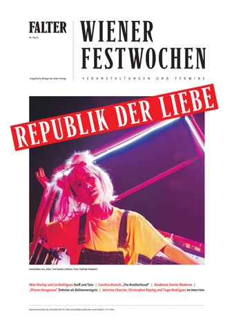 FALTER Beilage: Wiener Festwochen 2025