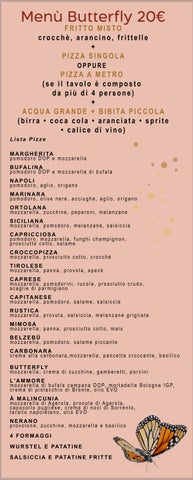 butterfly menu