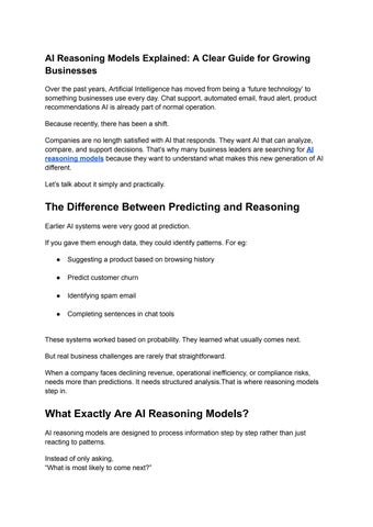 AI Reasoning Models Explained_ A Clear Guide for Growing Businesses