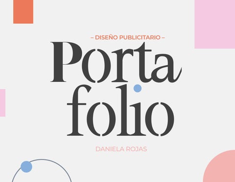 Portafolio diseño 2026