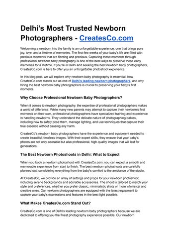 DelhiMostTrustedNewbornPhotographers