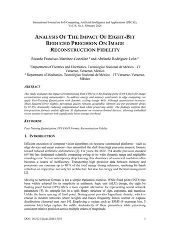 Analysis of the Impact of Eight-Bit Reduced Precision on Image Reconstruction Fidelity