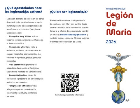 Folleto informativo 2026