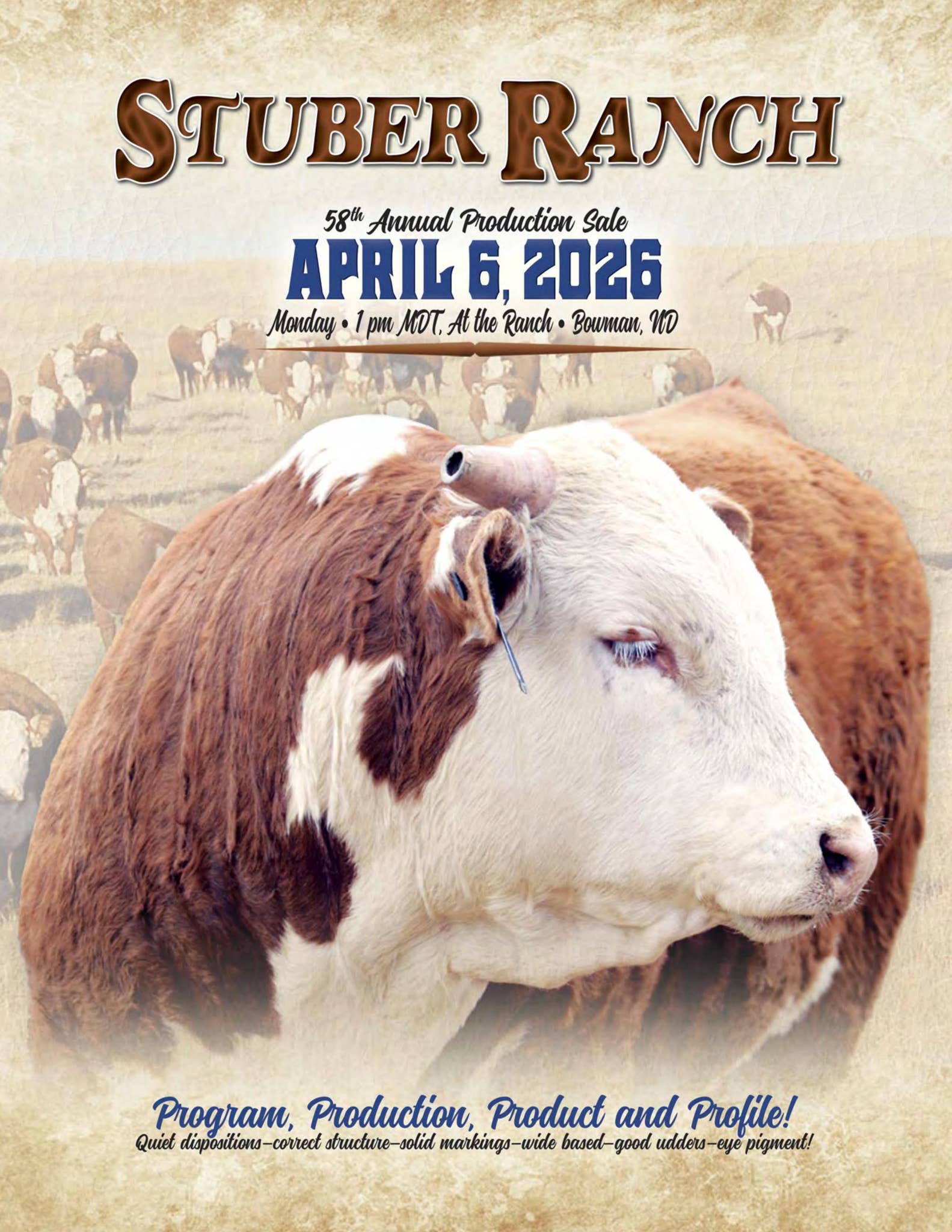 Stuber Ranch Stuber Ranch | 56th Annual Production Sale by American Hereford ...