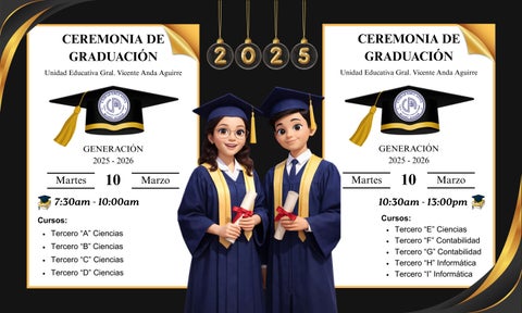 Graduación 2025 - 2026