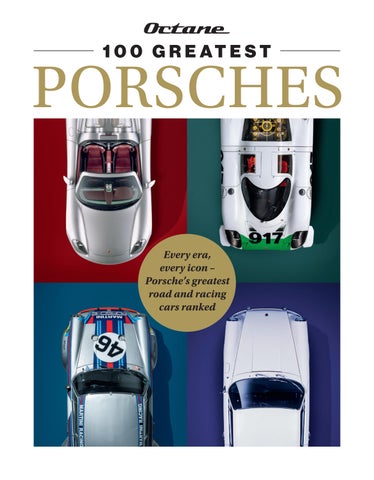 Octane Bookazine - 100 GREATEST PORSCHES 2026