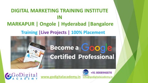 AI Digital Marketing Course in Hyderabad | 100% Job Placement – Go Digital Academy