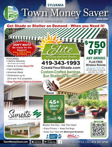 Sylvania Town Money Saver | March 2026