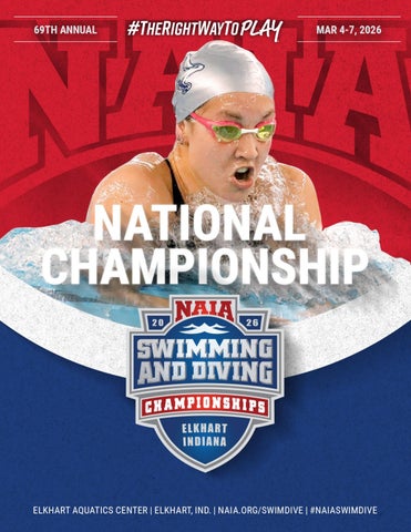 2026 NAIA Swimming & Diving Championship Program