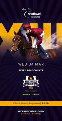 Southwell Racecard - Wednesday 4th March 