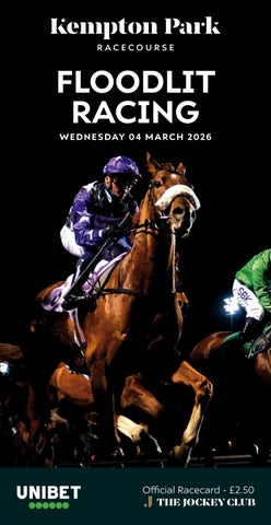 Kempton Park Racecard - Wednesday 4th March