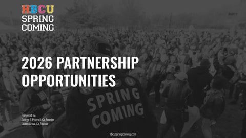 2026 HBCU SpringComing Partnership Opportunities