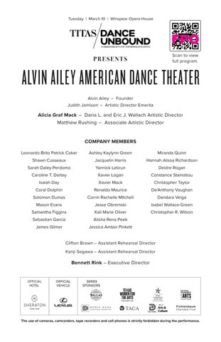 TITAS Ailey Program
