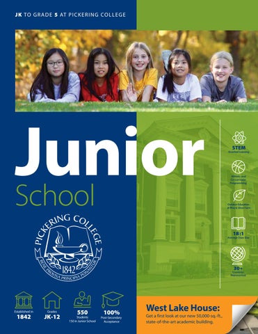 Junior School (JK to Grade 5)