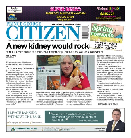 Prince George Citizen - Thursday, March 5, 2026