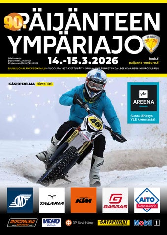 Päijänteen Ympäriajo 14.-15.3.2026 -käsiohjelma