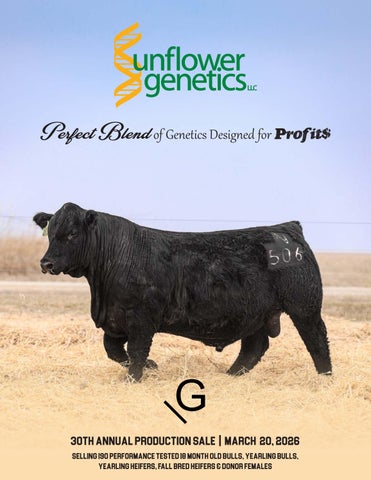 Sunflower Genetics 30th Annual Production Sale