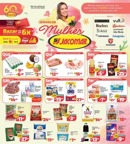 Ofertas da semana - válidas de 04 a 10.03.2026