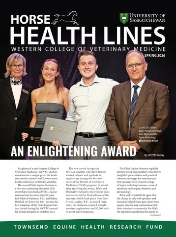 Horse Health Lines - Spring 2026