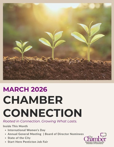 March Penticton Chamber Connection