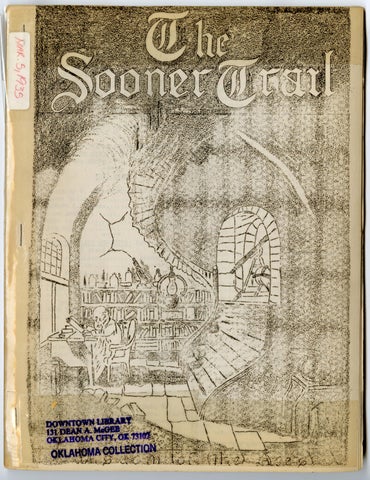 The Sooner Trail (Vol 1, No 09)
