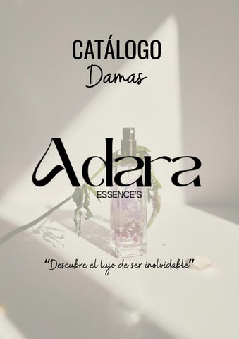 Catalago Adara Essence’s: Damas 