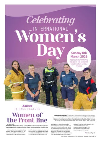 International Womens Day Feature