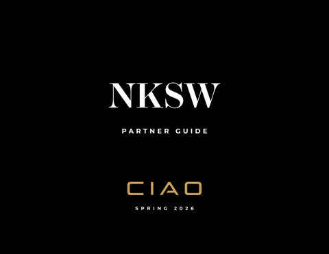 NKSW Partner Guide – Ciao del Ray | Spring 2026