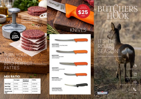 Butchers Hook Roar Season 2026