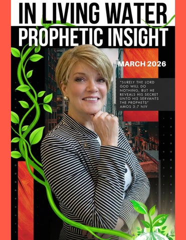 MARCH IN LIVING WATERS NEWSLETTER