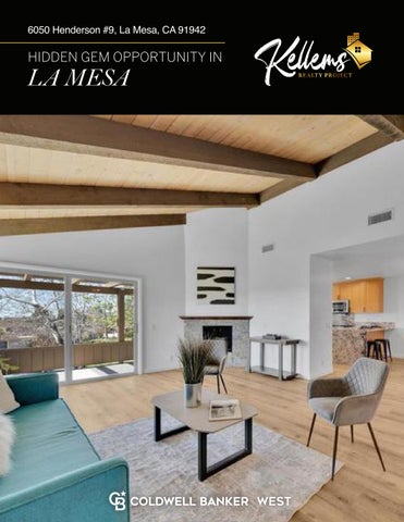 Kellems Realty Project presents 6050 Henderson Drive #9