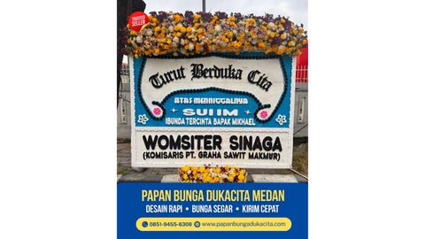 0851-9455-6308, Papan Bunga Dukacita di Petisah Tengah