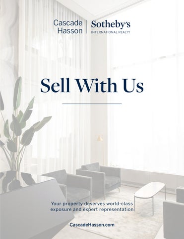 Sotheby's "The Distinction" - Listing Presentation