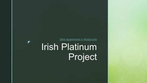 Irish Infrastructure Pvt. Ltd. – Premier Real Estate Developer