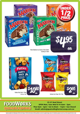 Quairading Co-op Weekly Specials 4th March