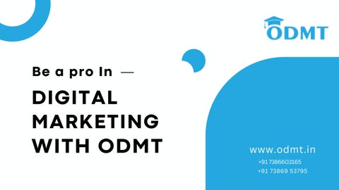Comprehensive Digital Marketing Course with ODMT: SEO, Google Ads, Social Media & More