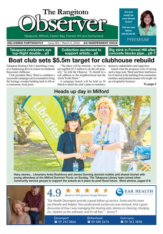 6 March 2026 Rangitoto Observer