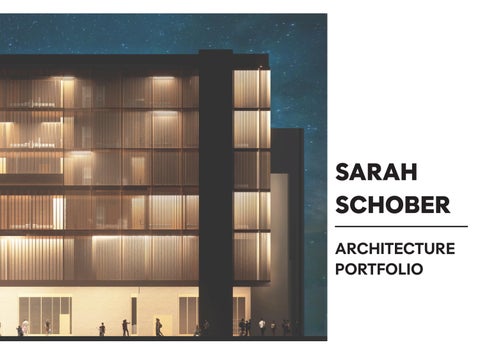 Sarah Schober Portfolio 2026