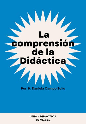 1.2 Revista Bases para la comprensión de la Didáctica