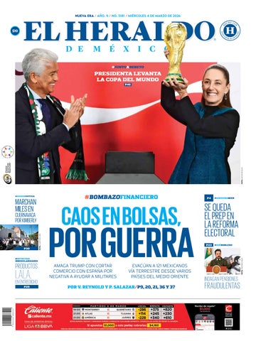 Edición impresa. Miércoles 04 de marzo de 2026